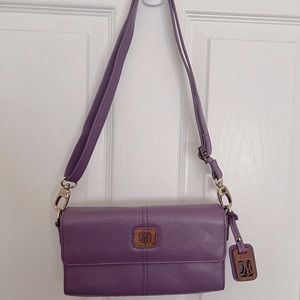 Martin & MacArthur Hawaiian Crossbody Bag - Purple